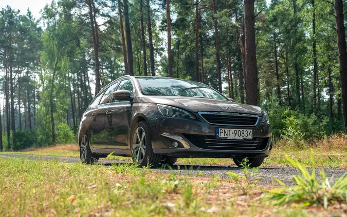 samochody osobowe Peugeot 308 cena 32500 przebieg: 229500, rok produkcji 2015 z Zbąszyń